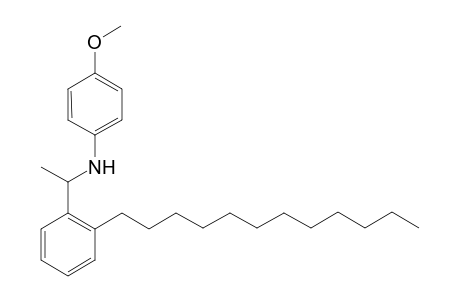 N-]{1-](2-]n-]Dodecylphenyl)ethyl}-]4-]methoxyaniline