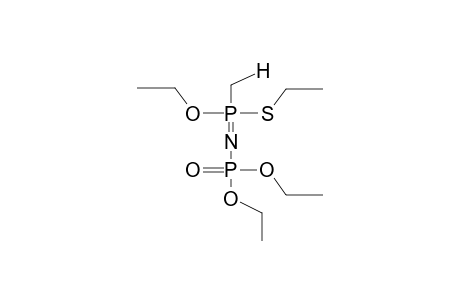 S-ETHYL-O-ETHYL-N-DIETHOXYPHOSPHINYLIMIDOMETHYLTHIOPHOSPHONATE