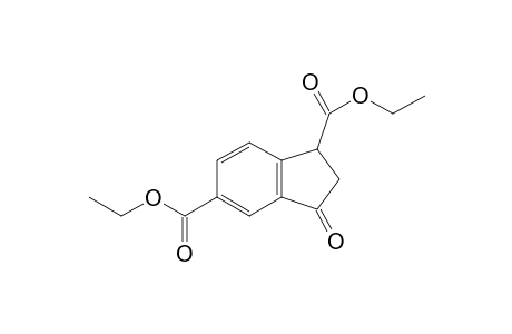 3-ketoindane-1,5-dicarboxylic acid diethyl ester