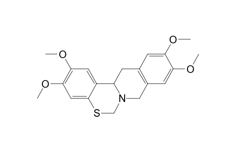 2,3,10,11-tetramethoxy-13,13a-dihydro-8H-isoquino[2,3-c][1,3]benzothiazine