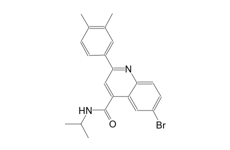 6-bromo-2-(3,4-dimethylphenyl)-N-isopropyl-4-quinolinecarboxamide