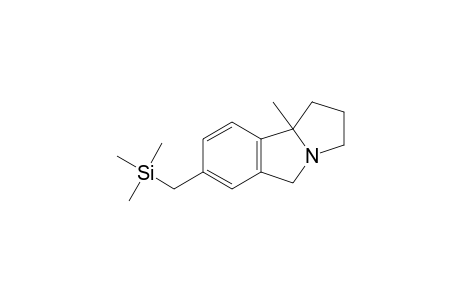 1H-Pyrrolo[2,1-a]isoindole, 2,3,5,9b-tetrahydro-9b-methyl-7-[(trimethylsilyl)methyl]-