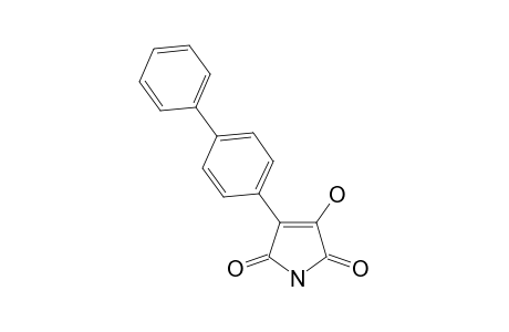 5-hydroxy-4-(4-phenylphenyl)-2-pyrroline-2,3-quinone