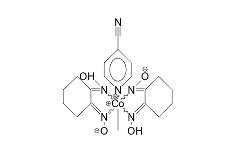 trans-Ethyl-(4-cyano-pyridine)-bis(1,2-cyclohexanedione-dioximato) cobalt(iii)