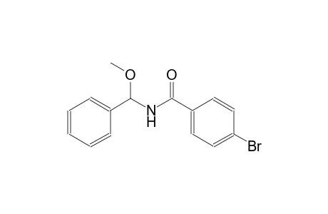 benzamide, 4-bromo-N-(methoxyphenylmethyl)-