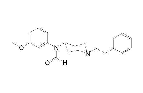 N-(3-Methoxyphenyl)-N-(1-phenethyl-4-piperidyl)formamide