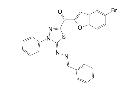 [5-(Benzylidenehydrazono)-4-phenyl-4,5-dihydro-[1,3,4]thiadiazol-2-yl]-(5-bromo-benzofuran-2-yl)-methanone