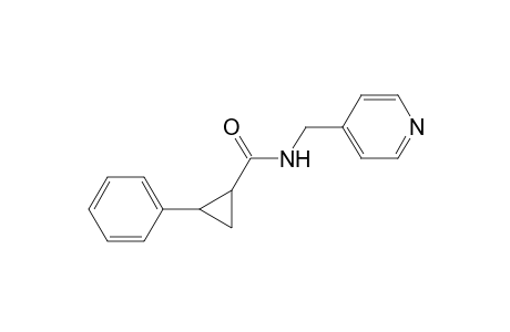 Cyclopropanecarboxamide, 2-phenyl-N-(4-pyridylmethyl)-
