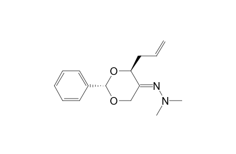 (trans)-4-Allyl-2-phenyl-1,3-dioxan-5-one dimethylhydrazone
