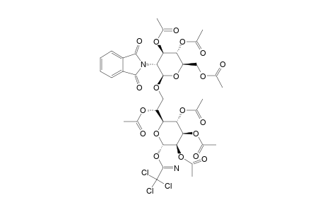 2,3,4,6-TETRA-O-ACETYL-7-O-(3,4,6-TRI-O-ACETYL-2-DEOXY-2-PHTHALIMIDO-BETA-D-GLUCOPYRANOSYL)-L-GLYCERO-ALPHA,BETA-D-MANNO-