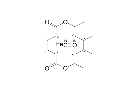 Iron, carbonyl[(2,3,4,5-.eta.)-diethyl 2,4-hexadienedioate][(1,2,3,4-.eta.)-2,3-dimethyl-1,3-butadiene]-