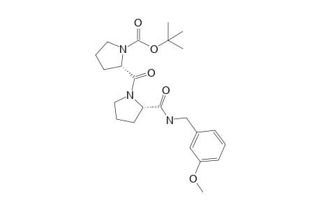 Tert-butyl (S)-2-((S)-2-((3-methoxybenzyl)carbamoyl)pyrrolidine-1-carbonyl)pyrrolidine-1-carboxylate