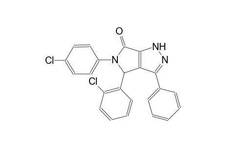 4-(2-chlorophenyl)-5-(4-chlorophenyl)-3-phenyl-4,5-dihydropyrrolo[3,4-c]pyrazol-6(1H)-one