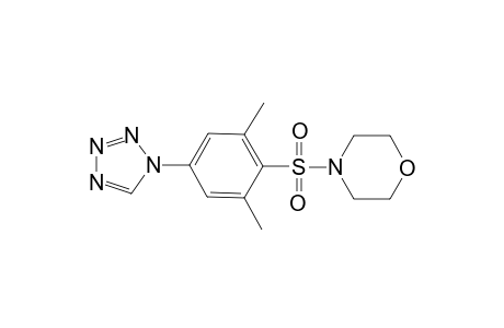 Morpholine, 4-[[2,6-dimethyl-4-(1H-1,2,3,4-tetrazol-1-yl)phenyl]sulfonyl]-