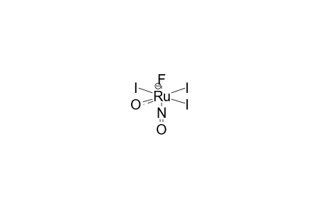 NITROSOFLUOROTRIIODOAQUARHUTHENIUM ANION