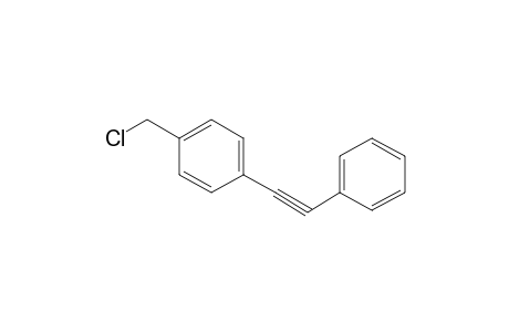 Benzene, 1-(chloromethyl)-4-(2-phenylethynyl)-