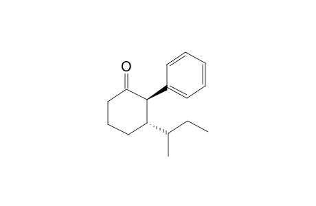 trans-3-(sec-Butyl)-2-phenylcyclohexan-1-one