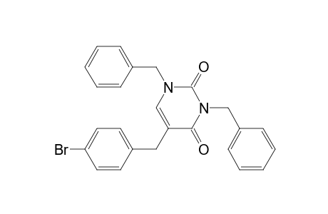 1,3-Dibenzyl-5-(4-bromobenzyl)uracil
