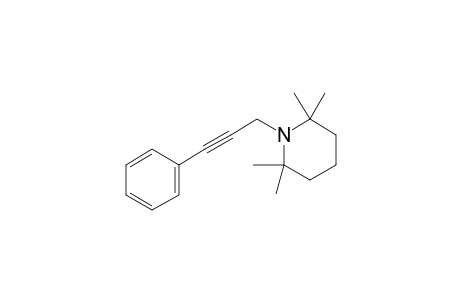 2,2,6,6-tetramethyl-1-(3-phenylprop-2-ynyl)piperidine