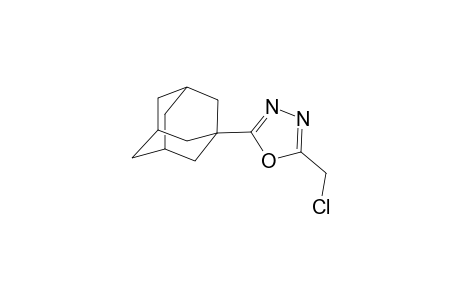 1,3,4-oxadiazole, 2-(chloromethyl)-5-tricyclo[3.3.1.1(3,7)]dec-1-yl-