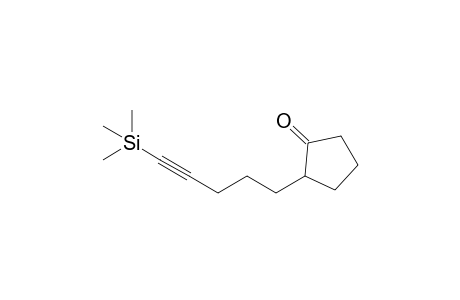 2-(5-Trimethylsilyl-4-pentynyl)-1-cyclopentanone