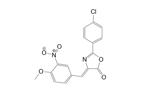 (4Z)-2-(4-chlorophenyl)-4-(4-methoxy-3-nitrobenzylidene)-1,3-oxazol-5(4H)-one