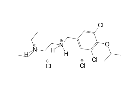 N~1~-(3,5-dichloro-4-isopropoxybenzyl)-N~2~,N~2~-diethyl-1,2-ethanediaminium dichloride