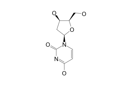 1-(2-DEOXY-BETA-D-THREO-PENTOFURANOSYL)-URACILE