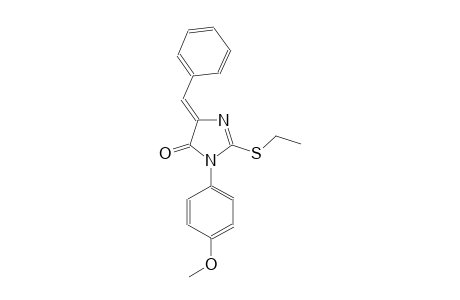 (5Z)-5-benzylidene-2-(ethylsulfanyl)-3-(4-methoxyphenyl)-3,5-dihydro-4H-imidazol-4-one