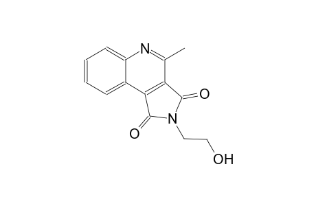 1H-pyrrolo[3,4-c]quinoline-1,3(2H)-dione, 2-(2-hydroxyethyl)-4-methyl-