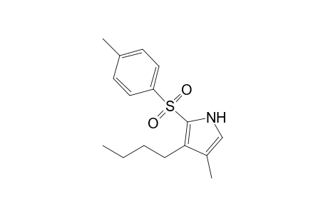3-Butyl-4-methyl-2-(p-tolylsulfonyl)-1H-pyrrole