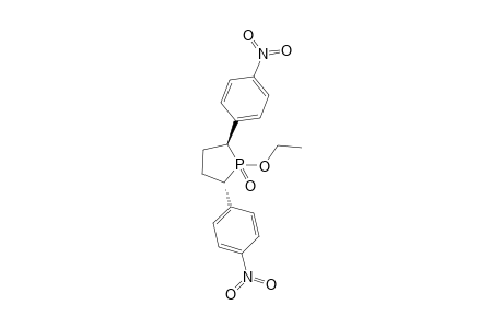 1-Ethoxy-(trans)-2,5-bis(4'-nitrophenyl)-1-.lambda.(5)-phospholan-1-one