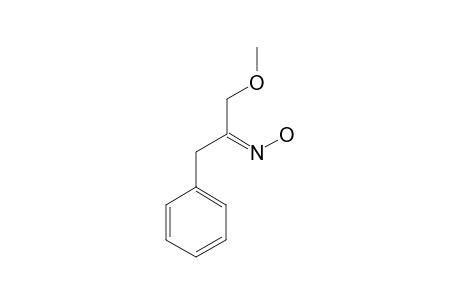 (Z)-1-METHOXY-3-PHENYL-ACETONE-OXIME
