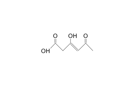 3,5-Dioxo-hexanoic acid, enolform