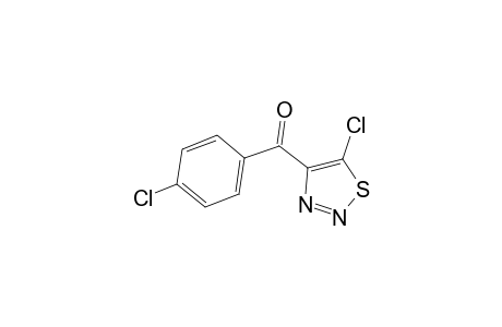 4-(4-Chlorobenzoyl)-5-chloro-1,2,3-thiadiazole