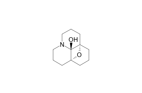 8H,10bH-7a,10a-Epoxy-1H,5H-benzo[ij]quinolizin-10b-ol, hexahydro-, (7a.alpha.,10a.alpha.,10b.beta.)-