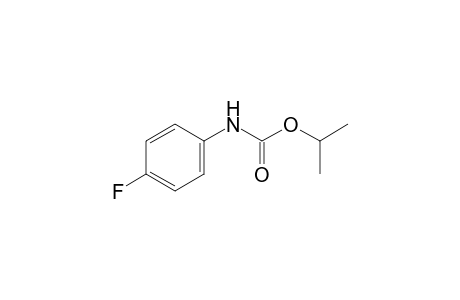 p-fluorocarbanilic acid, isopropyl ester