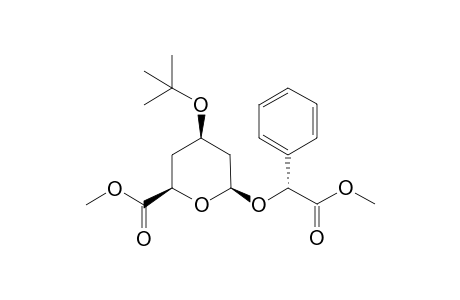 (2R,4R,6R)-4-tert-butoxy-6-[(1R)-2-keto-2-methoxy-1-phenyl-ethoxy]tetrahydropyran-2-carboxylic acid methyl ester