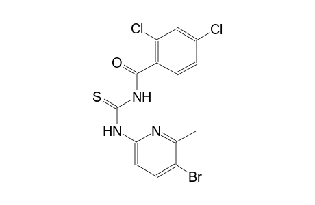 N-(5-bromo-6-methyl-2-pyridinyl)-N'-(2,4-dichlorobenzoyl)thiourea