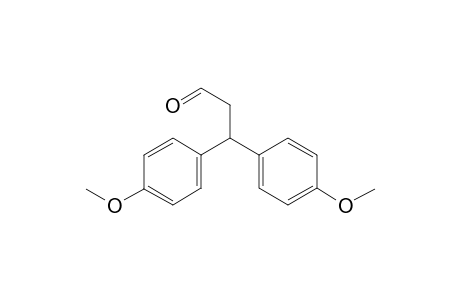 3,3-Bis(4-methoxyphenyl)propanal