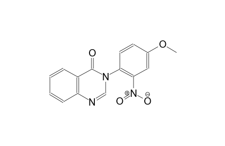 4(3H)-quinazolinone, 3-(4-methoxy-2-nitrophenyl)-