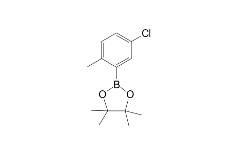 2-(3-Chloro-6-methylphenyl)-4,4,5,5-tetramethyl-1,3,2-dioxaborolane