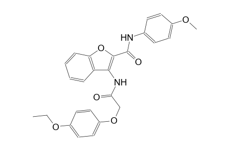 2-benzofurancarboxamide, 3-[[(4-ethoxyphenoxy)acetyl]amino]-N-(4-methoxyphenyl)-