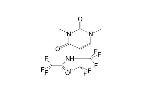 5-(1-TRIFLUOROACETAMIDO-1-TRIFLUOROMETHYL-2,2,2-TRIFLUOROETHYL)-1,3-DIMETHYLURACIL