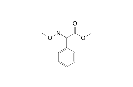 Benzeneacetic acid, alpha-(methoxyimino)-, methyl ester