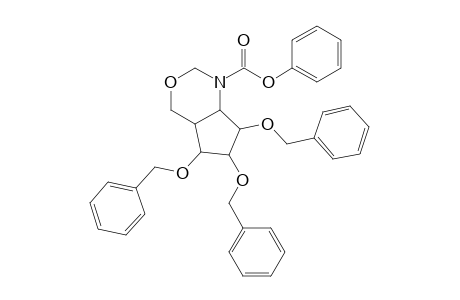 1H-Cyclopent[c]isoxazole-1-carboxylic acid, hexahydro-4,5,6-trihydroxy-, phenyl ester, [3aR-(3a.alpha.,4.alpha.,5.beta.,6.alpha.,6a.alpha.)]-