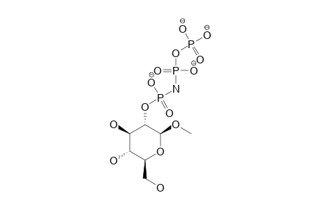 METHYL-2-O-DIPHOSPHORAMIDOPHOSPHONO-ALPHA-D-GLUCOSIDE