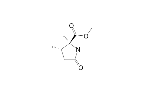 METHYL-CIS-2,3-DIMETHYL-5-OXO-2-PYRROLIDINECARBOXYLATE