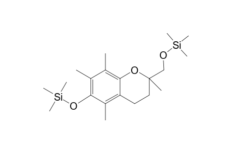 Chroman-2-methanol <6-hydroxy-2,5,7,8-tetramethyl->, di-TMS