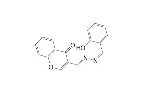 3-{(E)-[(2E)-(2-hydroxybenzylidene)hydrazinylidene]methyl}-4H-chromen-4-one